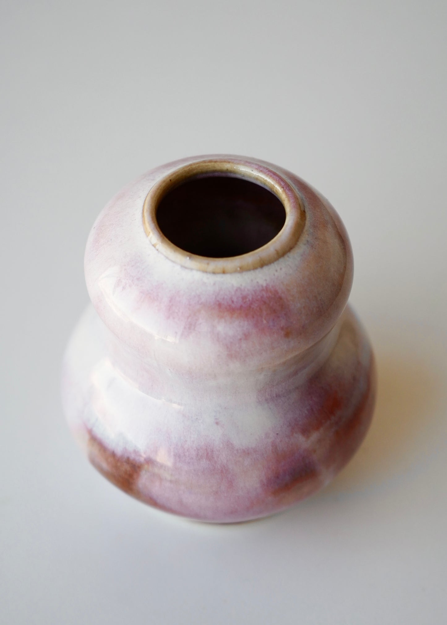 melting pink bubble vase