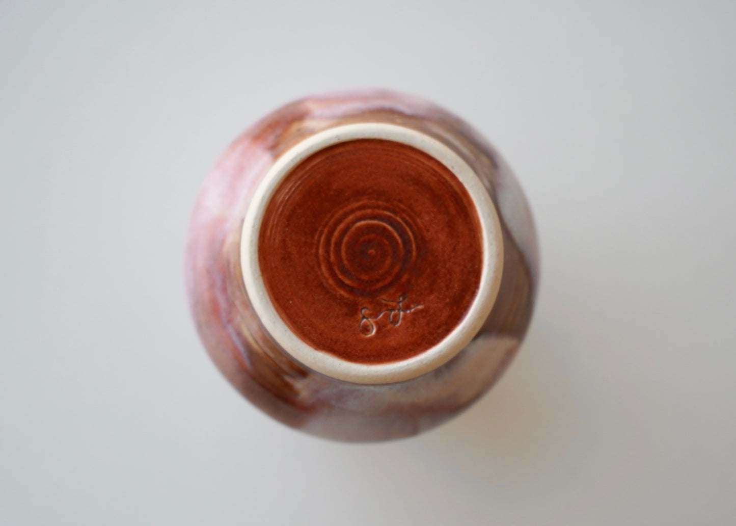 melting pink bubble vase