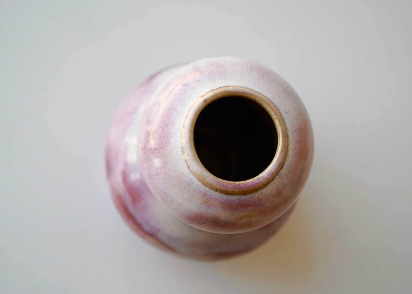 melting pink bubble vase