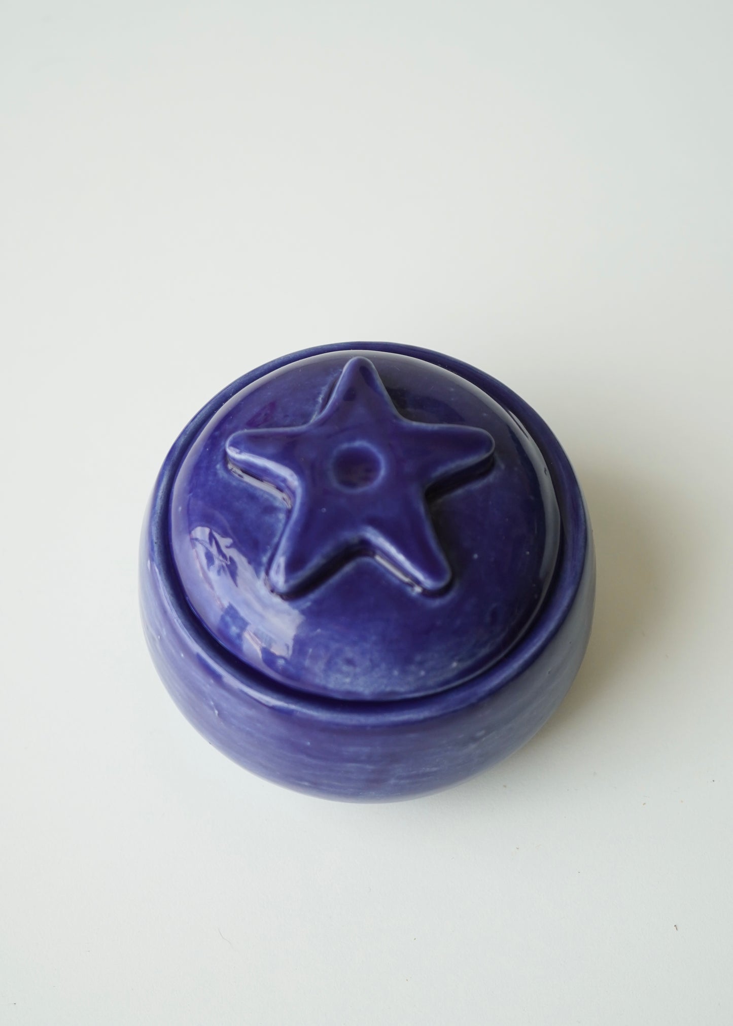 **SECONDS** big blueberry trinket box jar